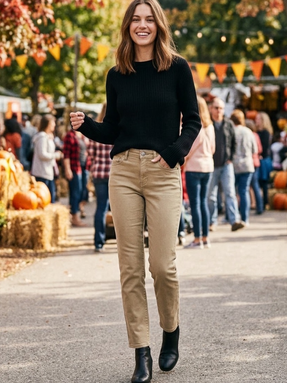 Universal Thread Skinny Jeans in Caramel Brown